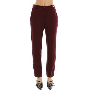 PANTALONE A SIGARETTA BORDEAUX